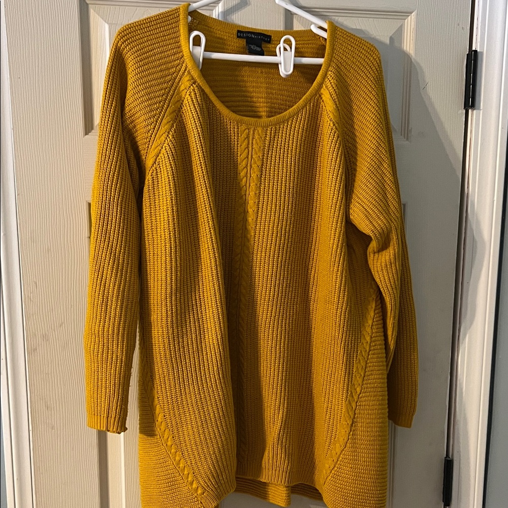 Golden Knit Sweater